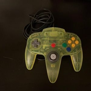 N64 Controller - Transparent Yellow